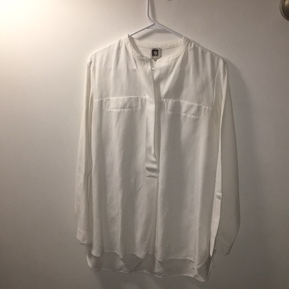🏝Anne Klein Linen Shirt🏝